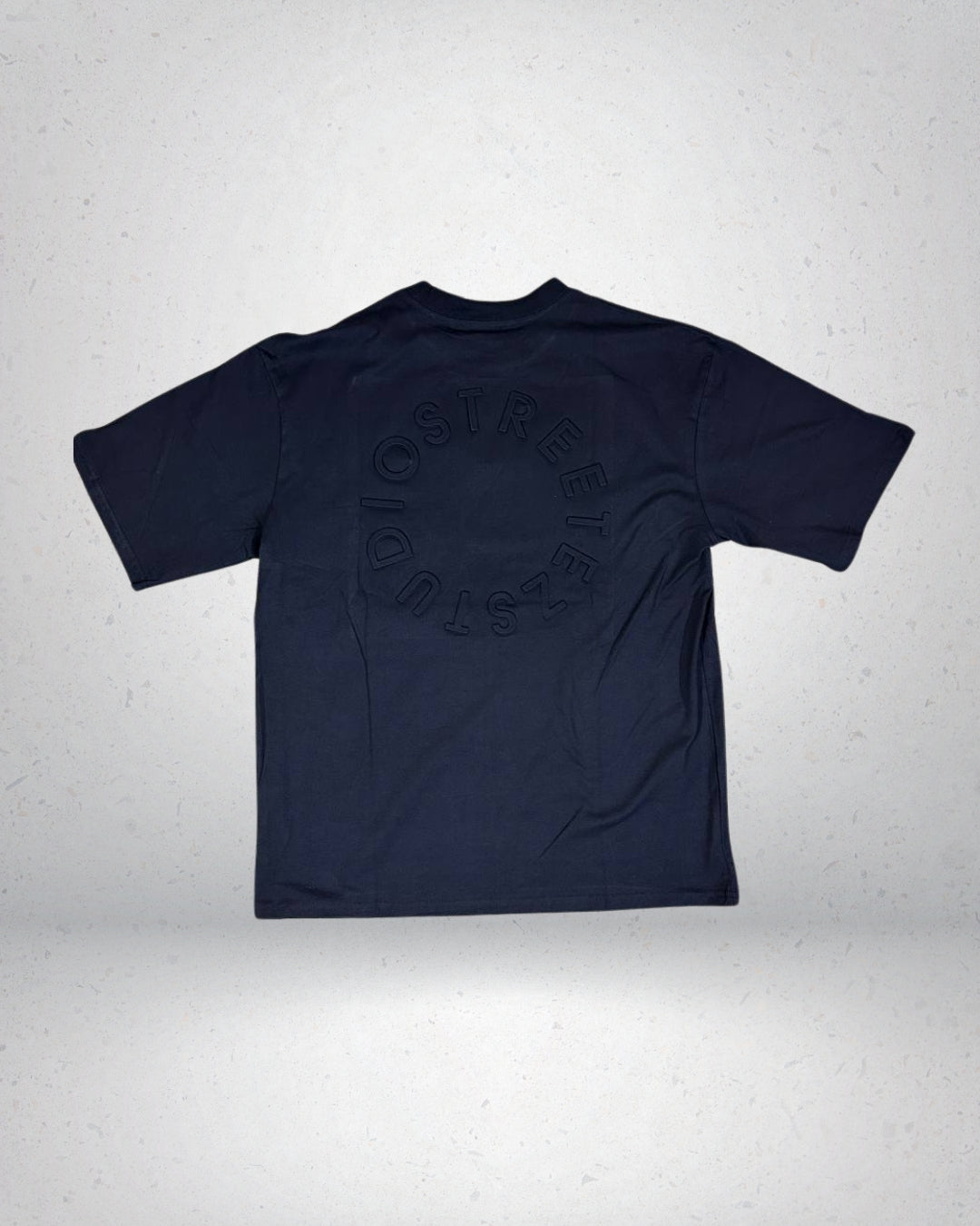 POLERA OVERSIZE ALTO RELIEVE NEGRA