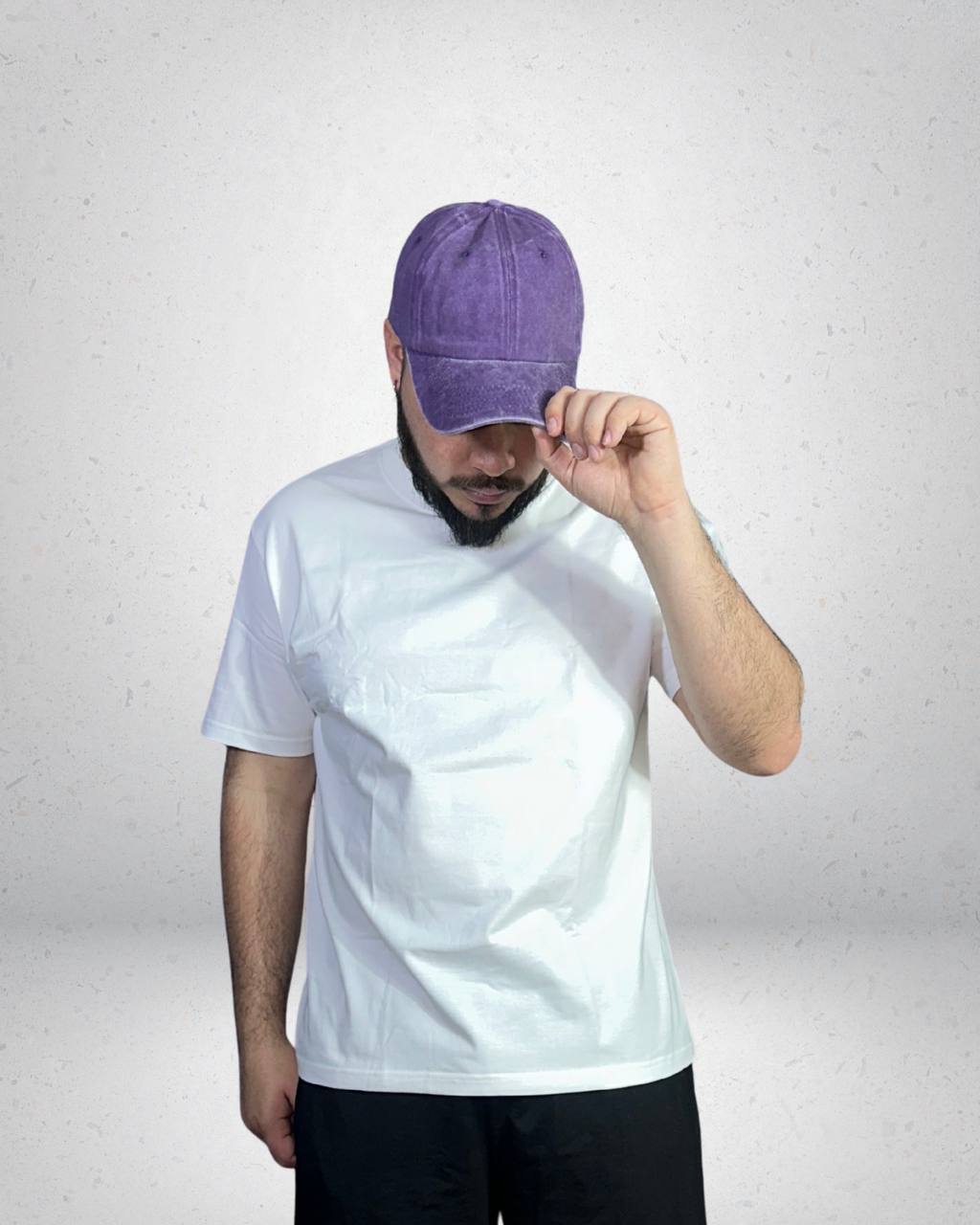 Polera Oversize Grey Blanks — Algodón Peinado