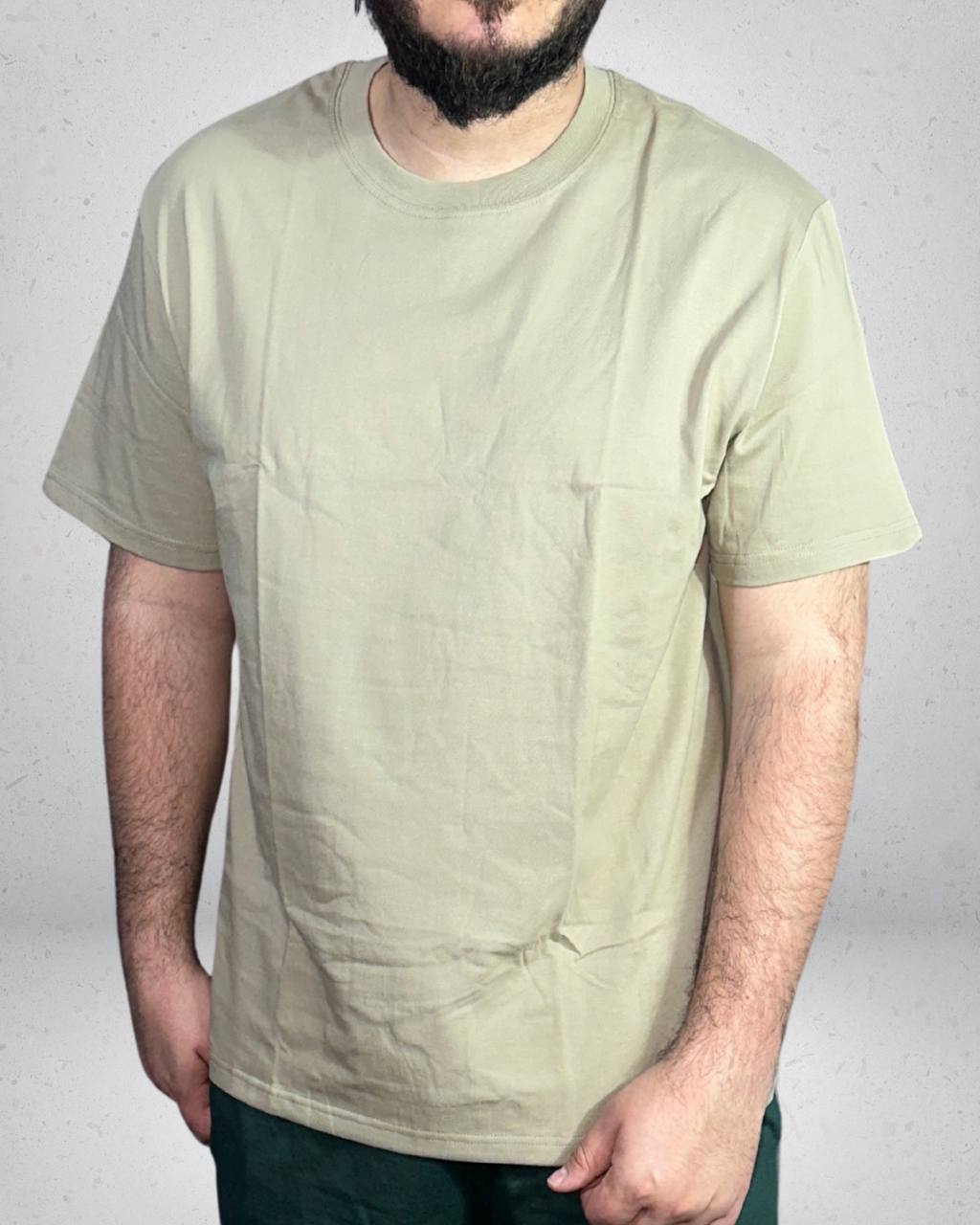 Polera Oversize Grey Blanks — Algodón Peinado