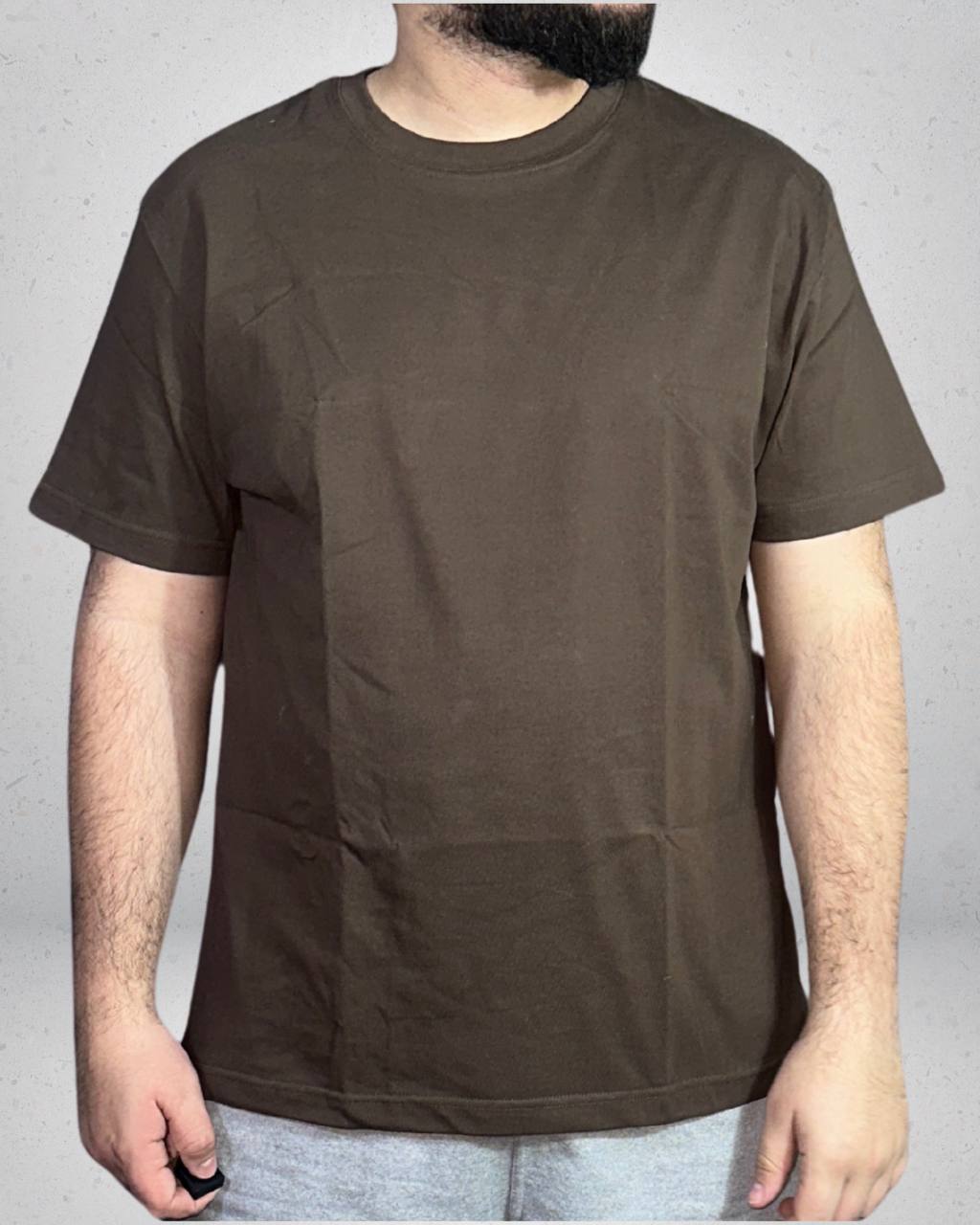 Polera Oversize Grey Blanks — Algodón Peinado