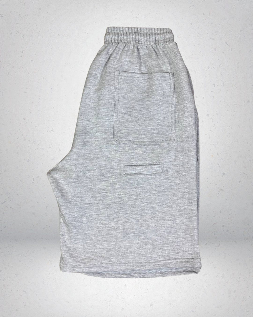 SHORT BAGGY DE ALGODON GRIS