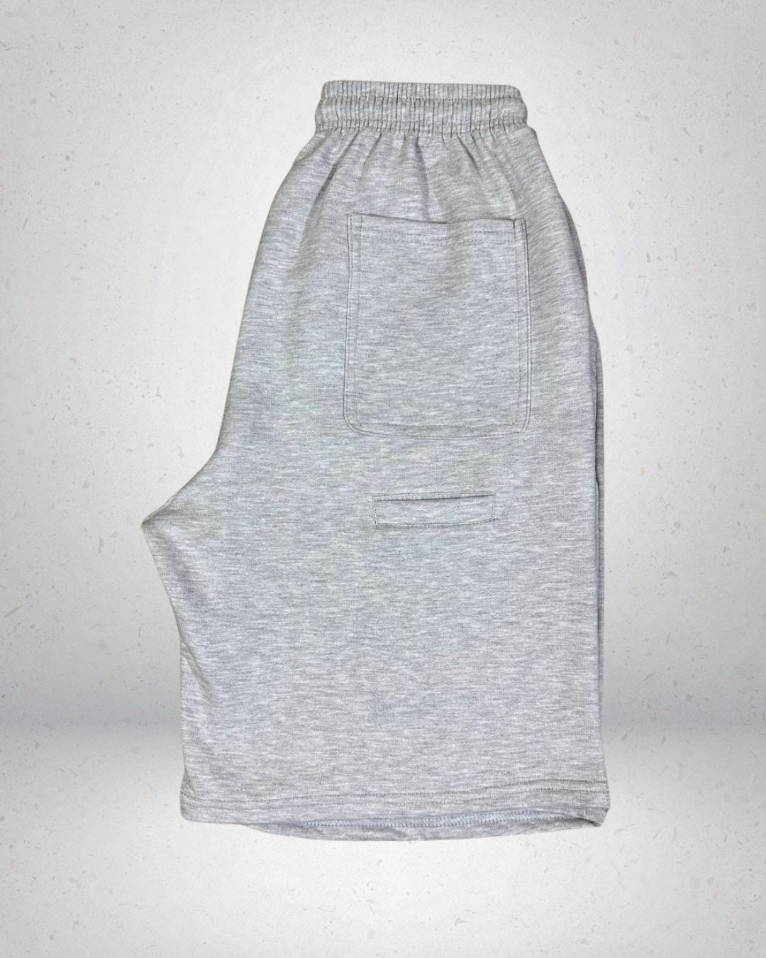 SHORT BAGGY DE ALGODON GRIS