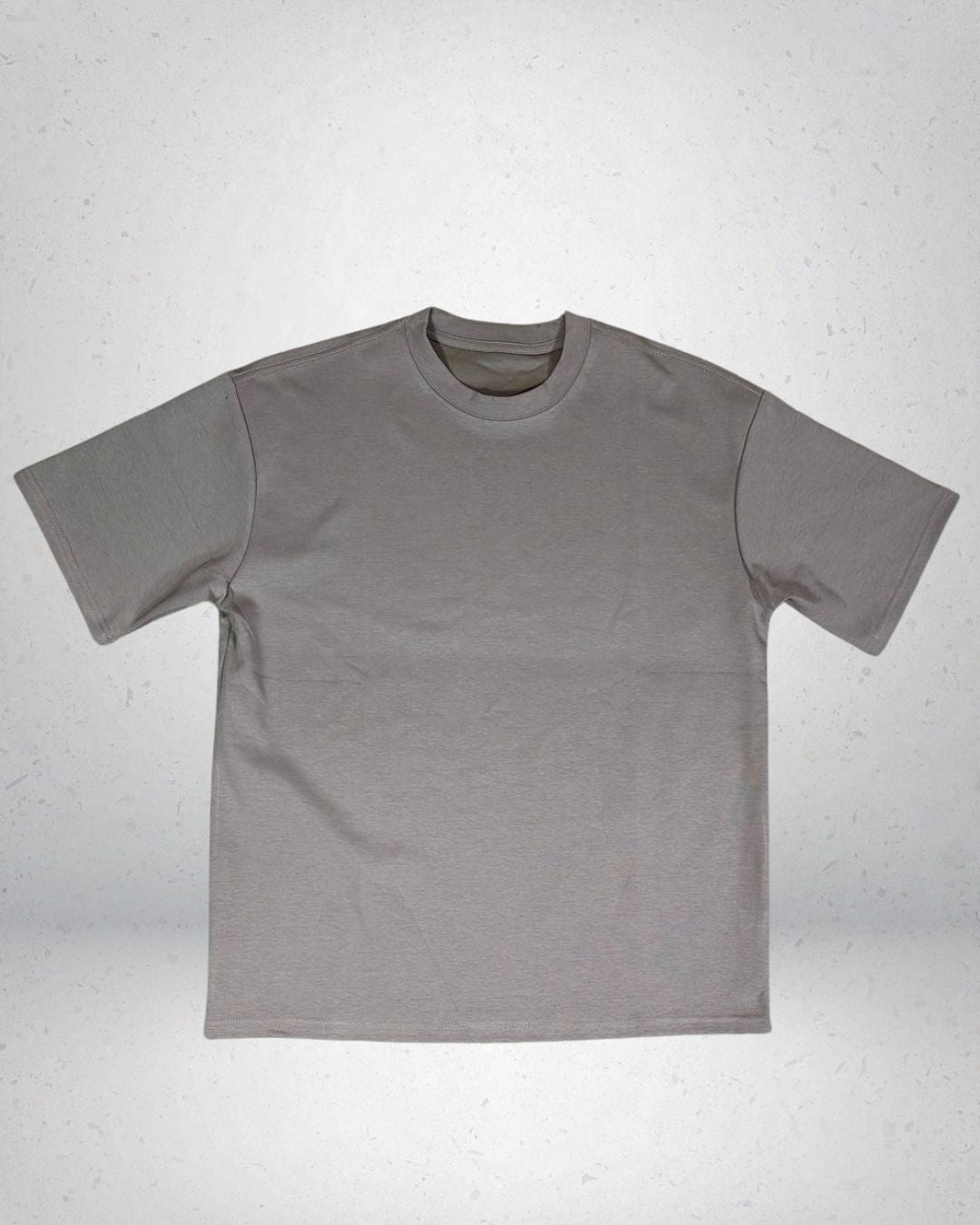 POLERA OVERSIZE ALTO GRAMAJE CAFE