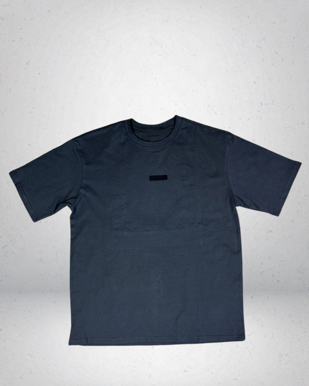 POLERA OVERSIZE ALTO RELIEVE GRIS