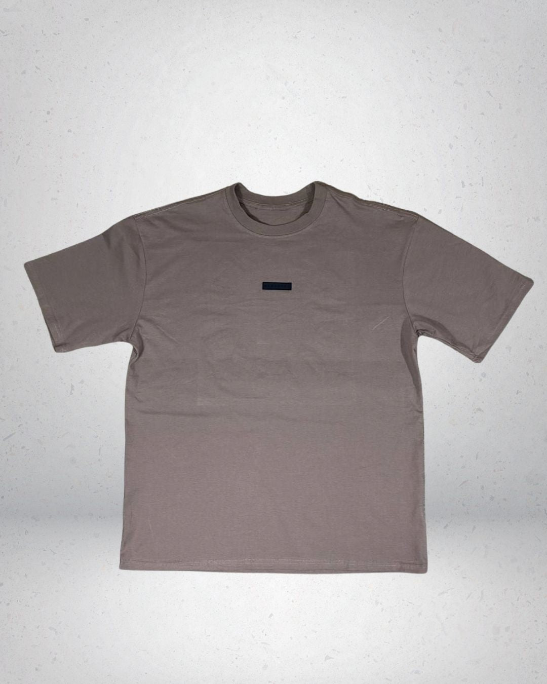 POLERA OVERSIZE ALTO RELIEVE MARRON