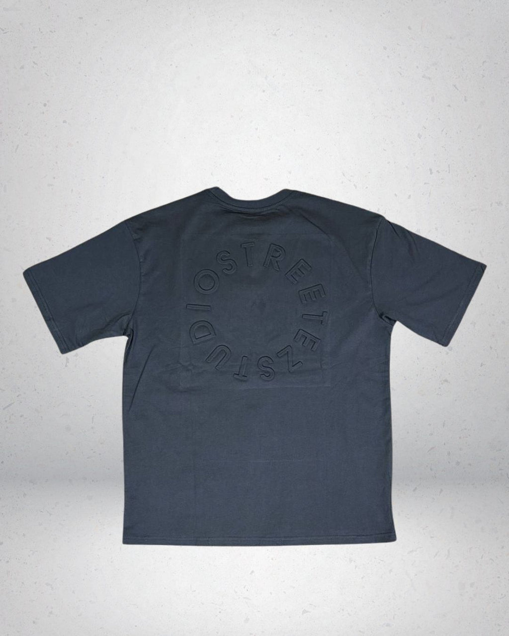 POLERA OVERSIZE ALTO RELIEVE GRIS