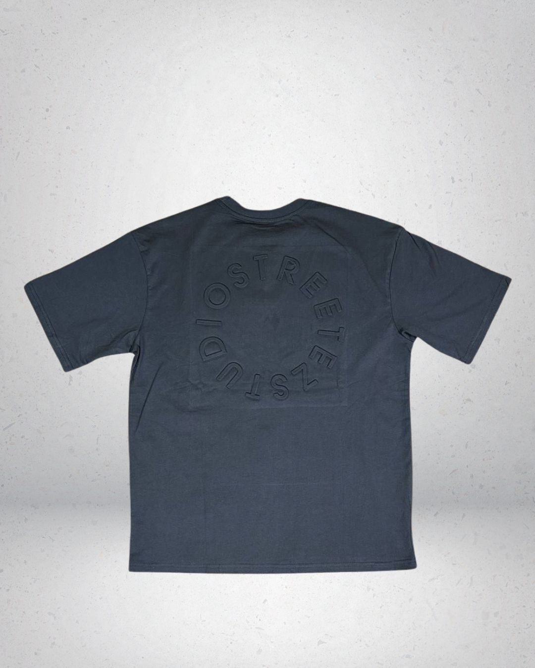 POLERA OVERSIZE ALTO RELIEVE GRIS