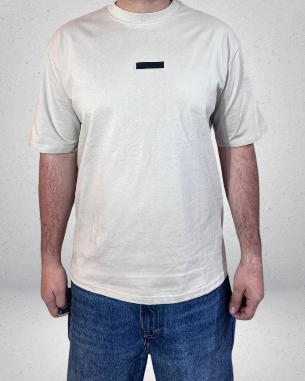 POLERA OVERZISE ALTO RELIEVE BEIGE