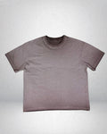 POLERA BOXY FIT ACIDWASH FOCALIZADO MARRON