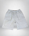 SHORT BAGGY DE ALGODON GRIS